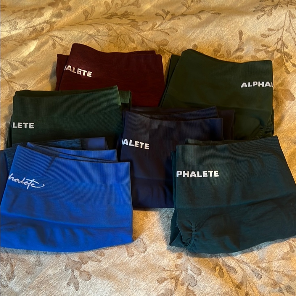 Alphalete Amplify Leggings- BUNDLE OF 6